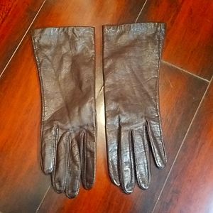 VTG genuine leather gloves